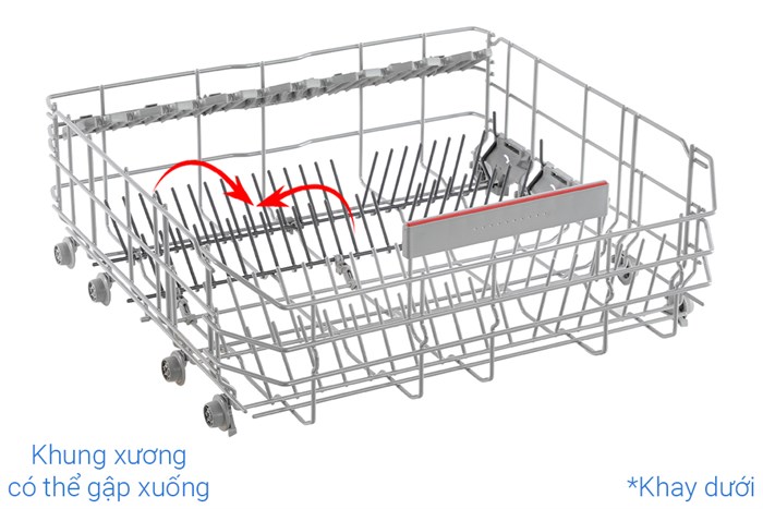Máy rửa bát độc lập Bosch Serie 4 SMS4ECI26E